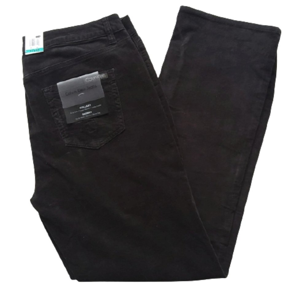 Calvin Klein Jeans Skinny  Charcoal Corduroy NEW Sz. 16x32